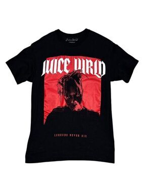 JUICE WRLD Streetwear Rap Music Tee Shirt Mens Medium